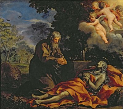 Death of Saint Mary of Egypt by Pietro da Cortona